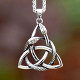 Viking Snake Necklace