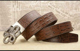 Snake Leather Belt