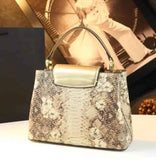 Snake Leather Bag