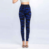 Blue Snake Leggings