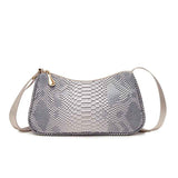 Gray Snake Bag