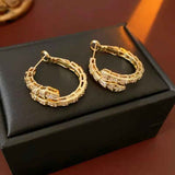 Snake earrings