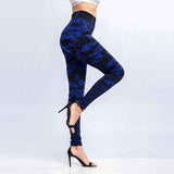Blue Snake Leggings