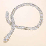 Diamond Snake Necklace