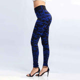 Blue Snake Leggings