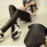 Snake Leather Leggings