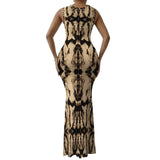 Snake Bodycon Dress