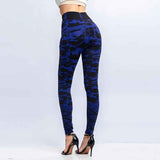 Blue Snake Leggings
