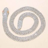 Diamond Snake Necklace