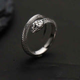 Steel Snake Ring