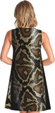 Snake Print Dress
