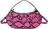Pink Snake Bag (Leather)
