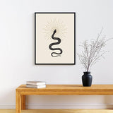 Black Snake Painting