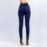 Blue Snake Leggings