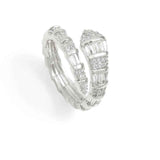 Diamond Snake Ring (Imitation)