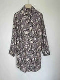 Snake Shirt Dress
