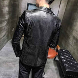 Snake Leather Jacket