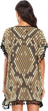 Snake Print Beach Dress