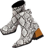 Square Snake Boots