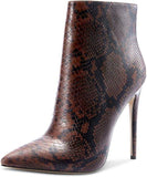 Brown Snake Stilettos