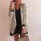 Long Sleeve Snake Jacket