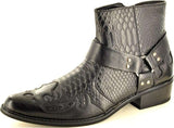 Men’s Pointed Python Boots