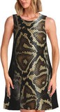 Snake Print Dress