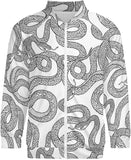 Men's White Snake Jacket