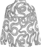 Men's White Snake Jacket
