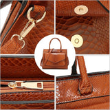 Snake Print Bag (Leather)