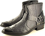 Men’s Pointed Python Boots