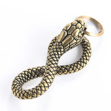 Vintage Snake Keychain