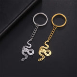 Metal Snake Keychain
