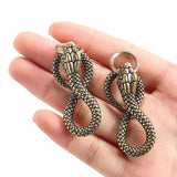 Vintage Snake Keychain