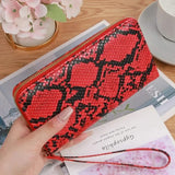 Women's Snake Wallet