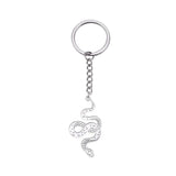 Metal Snake Keychain