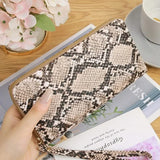 Women's Snake Wallet